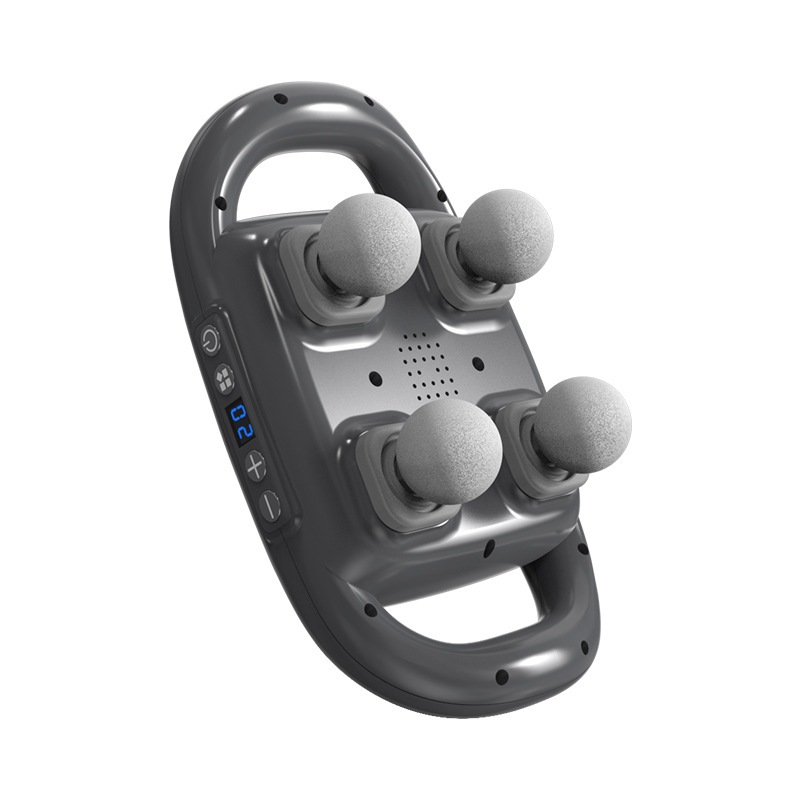 Súng Massager 4 Head đa năng giúp thư giãn cơ thể, thiết bị rung cao tần, sử dụng 2 hours.