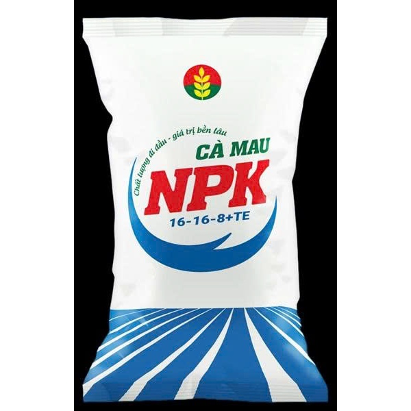 NPK 16.16.8 Cà mau ( Túi 1 Kg )