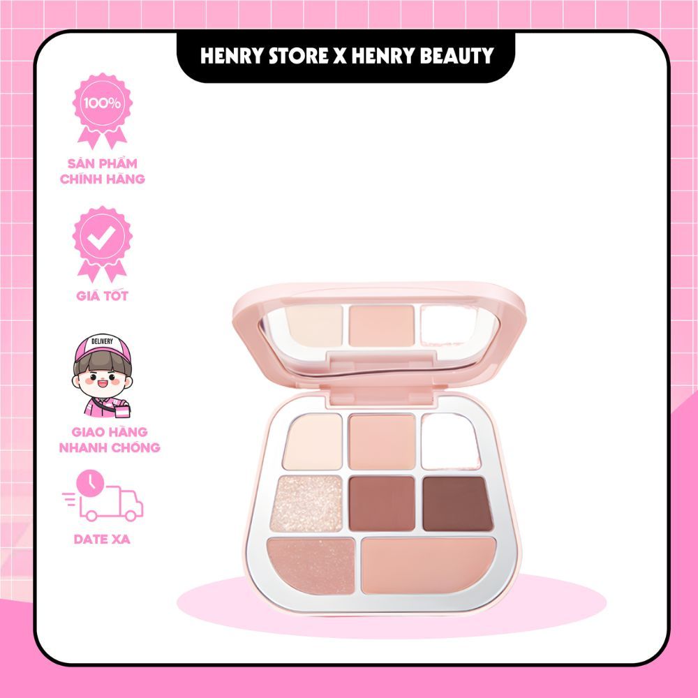 Bảng Phấn Mắt 8 Ô Focallure #BR02