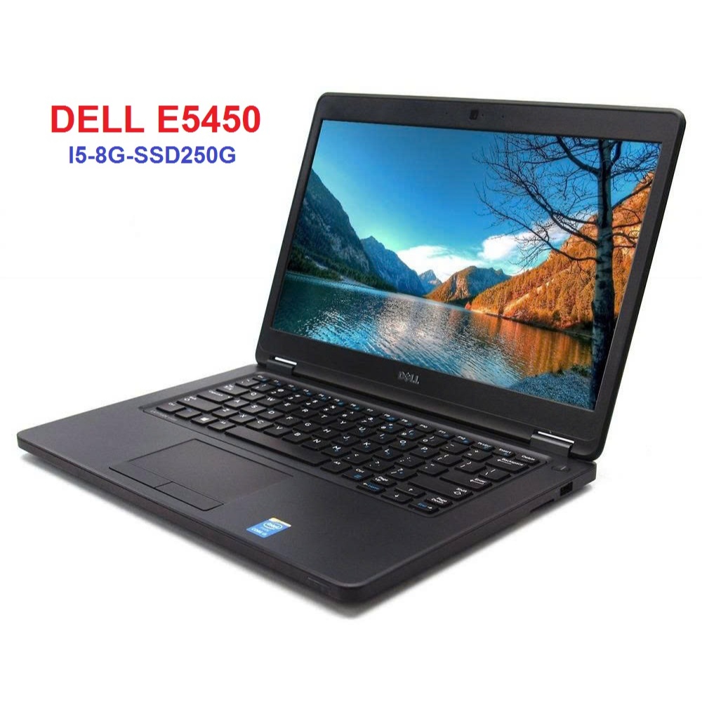 Laptop văn phòng Dell Latitude E5450 i5 5300u Ram 8G SSD 256G Màn hình 14.0 HD Giá rẻ máy đẹp