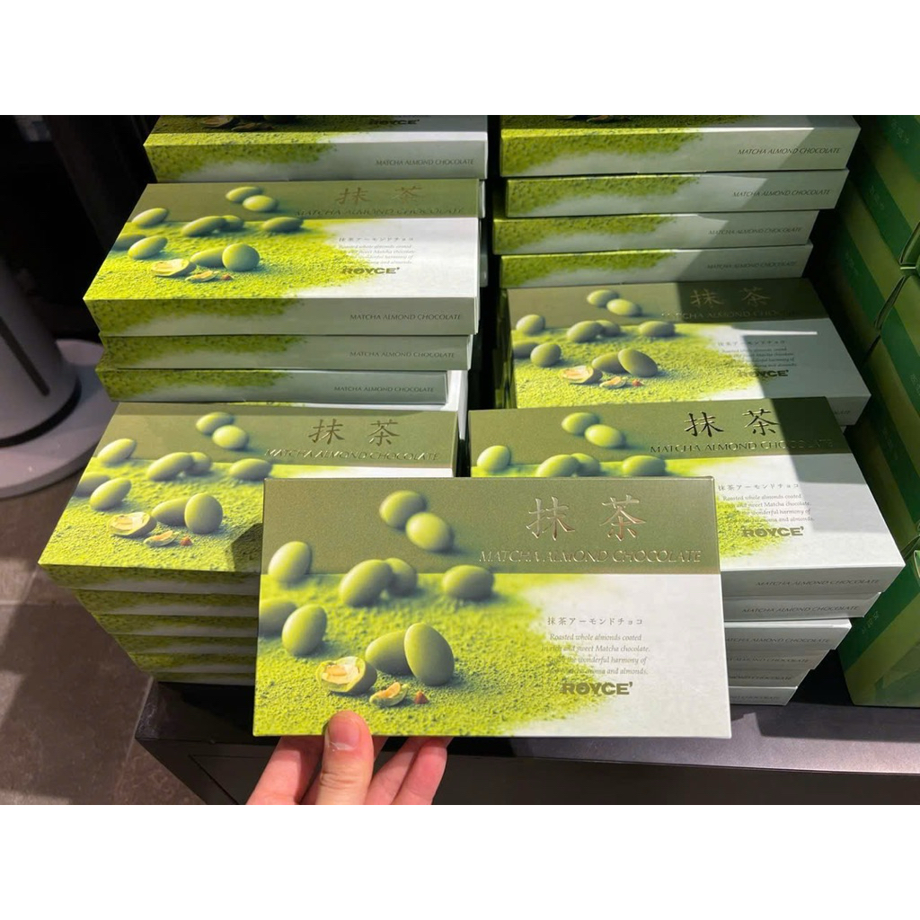 Chocolate Hạnh Nhân Almond Matcha ROYCE