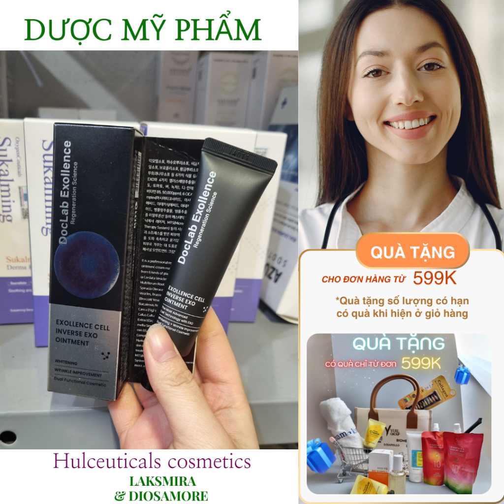 kem dưỡng phục hồi Doclab excellence cell inverse exo_ kem mỡ doclab exollence 20g