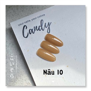 Sơn Thạch nâu lẻ 15ml, chất đặc không chảy không loãng