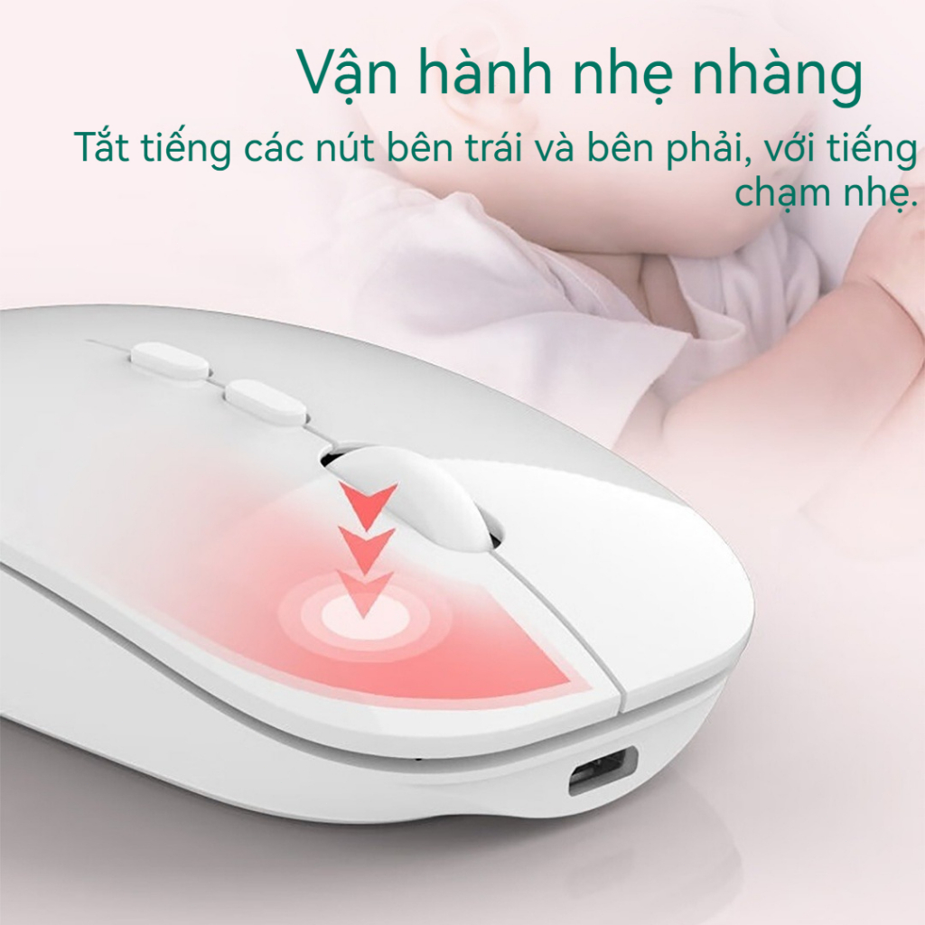 Acer Chuột Không Dây OMR050, 3 Chế Độ, Kết Nối Sạc Pin Đa Năng, Thiết Kế Siêu Nhẹ, 3 Mức DPI, Giảm 35% Áp Lực Cổ Tay | BigBuy360 - bigbuy360.vn