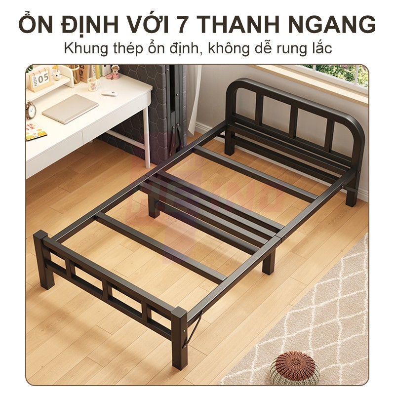 HEINO Giường gấp hàng nhập khẩu Thoải Mái Êm Ái Khổ Lớn Văn Phòng Nhà Ở Giường ngủ đơn đôi 1m2 | BigBuy360 - bigbuy360.vn
