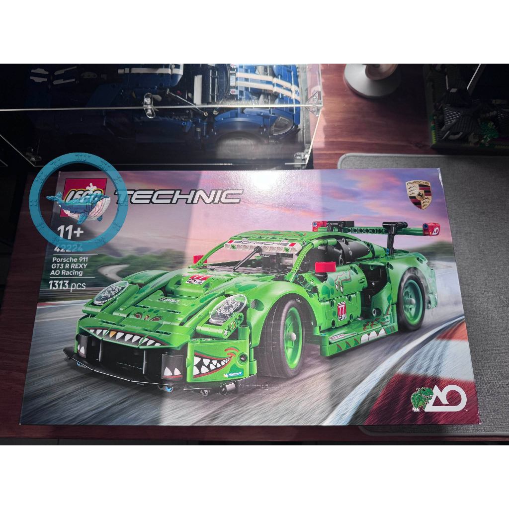 LEGO 42224 Porsche 911 GT3 R REXY AO Racing Car