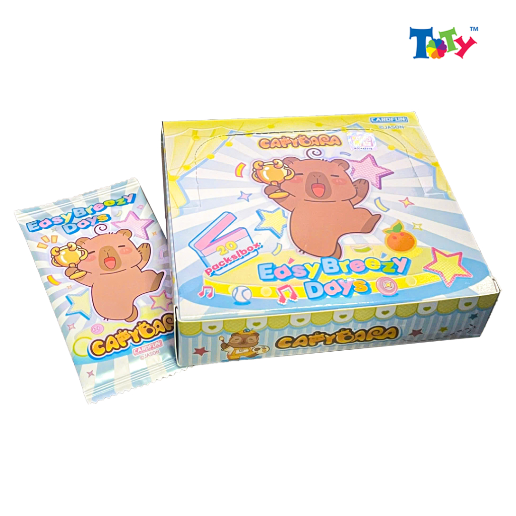 ( Chính Hãng Card.Fun) Thẻ Ảnh - Card Bo Góc Capybara - Easy Breezy - UC03