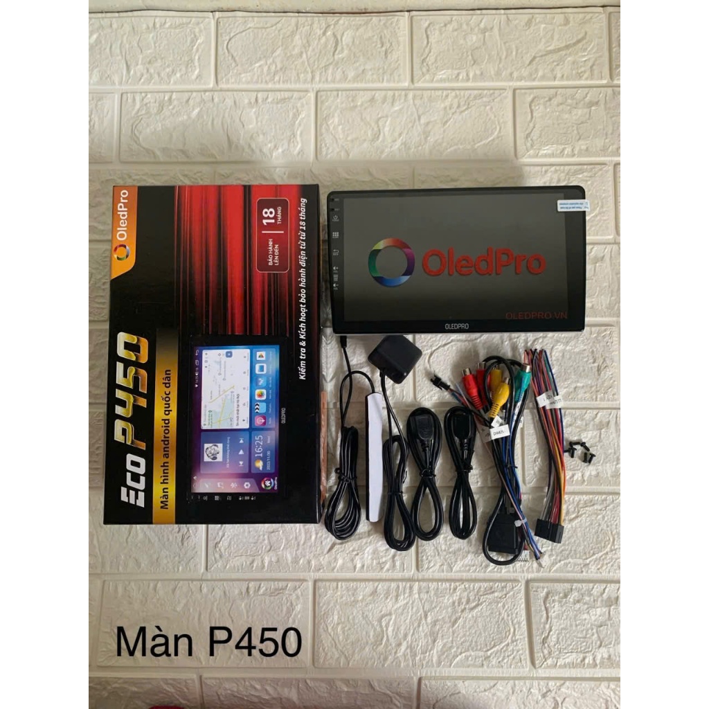 Màn Hình Android Oled P450 - Màn hình OLEDPRO ECO P450 mẫu mới 2025 Rom 64GB hàng chính hãng dùng ch