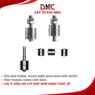 Phao điện inox báo mức nước - Phao đơn - Phao đôi - Cảm biến mực nước ( Báo cạn báo tràn )