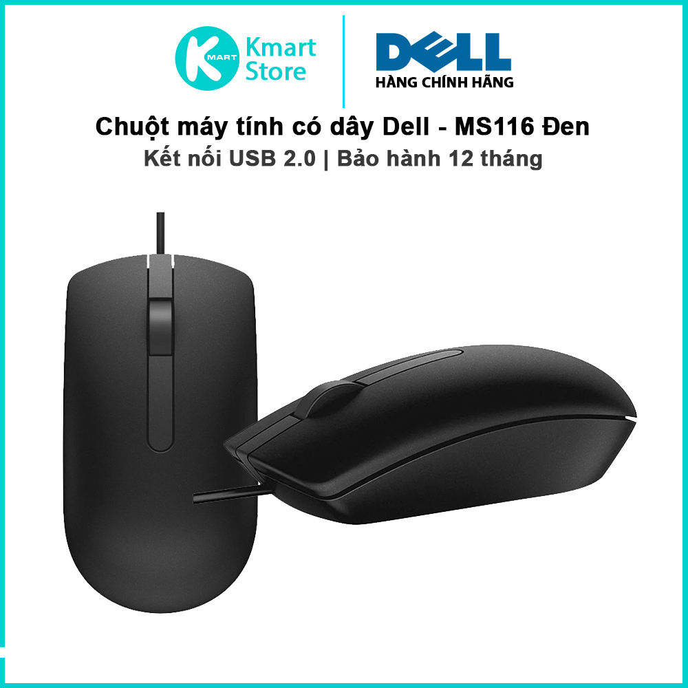 Bàn phím có dây Dell KB216 | Chuột có dây Dell MS116 | Chuột không dây Dell WM118 | Bảo hành 1 năm | Hảng chính hãng | BigBuy360 - bigbuy360.vn