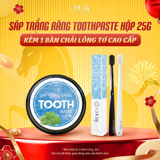 Kem Trắng Răng Dạng SápTooth Paste Yen COSMETIC - LÀm Trắng Răng - Bỏ Mảng Bám  Ngừa Hôi Miệng 25g
