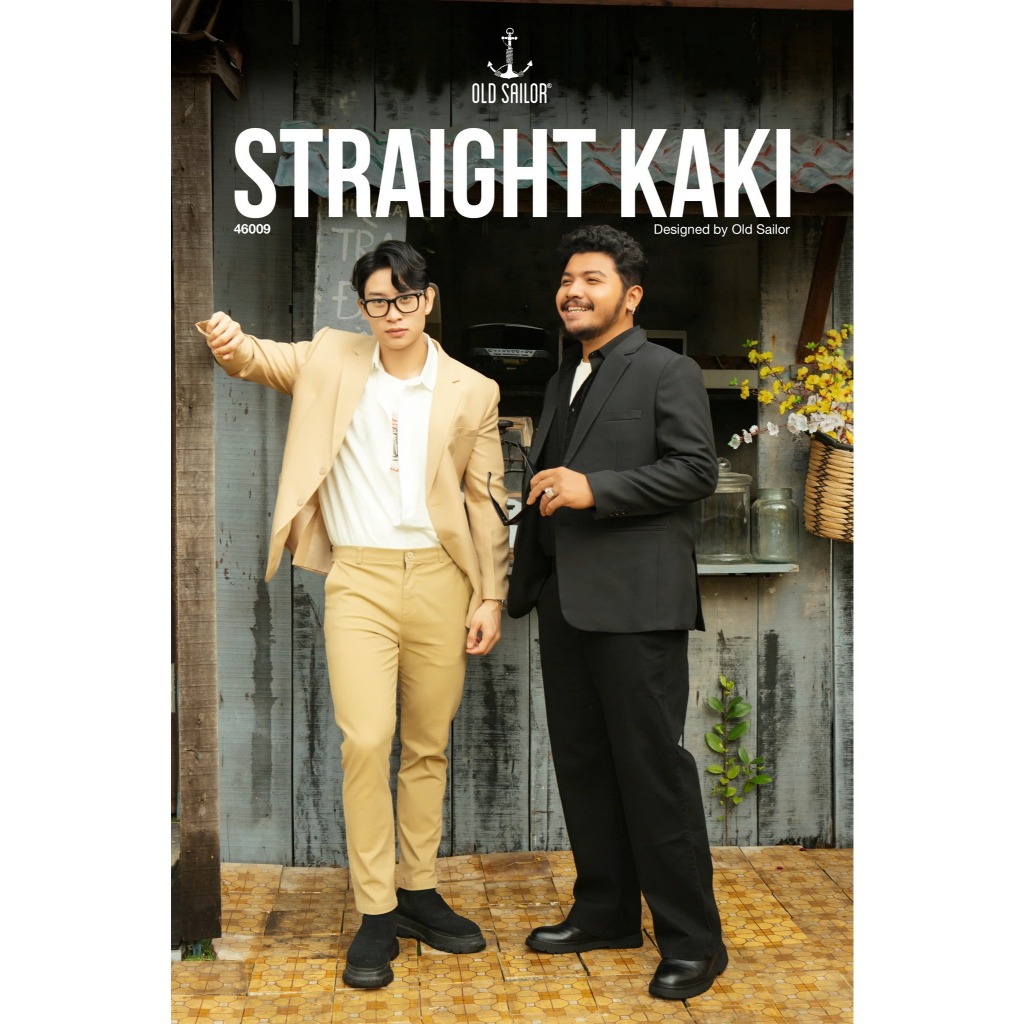 Quần Kaki Form Straight - 46009 - Bigsize Upto 5XL