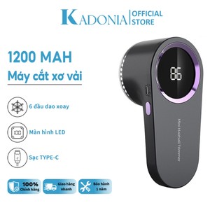 KADONIA Máy Cắt Lông Xù Mini Bản Nâng Cấp Động Cơ Mạnh, Màn Hình LED Thông Minh, Sạc Type-C