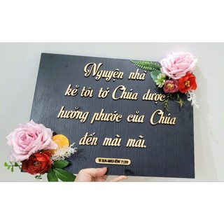 Tranh gỗ câu gốc - Quà cơ đốc