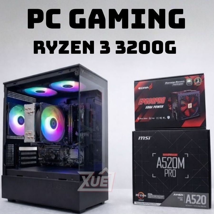 (XUEPCT05) Bộ Máy Tính PC Gaming AMD RYZEN 3 3200G RAM 16GB | Máy Tính Văn Phòng , Game Esport | XUE
