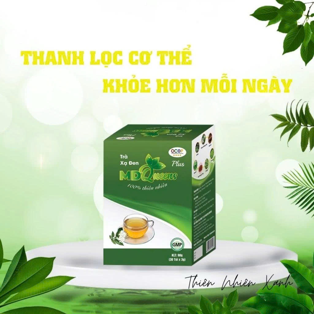 Trà xạ đen MD Queens - Hộp 10 Túi - Hàng Chính Hãng
