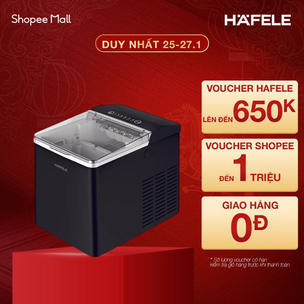 Máy làm đá Hafele HS-IM176B 535.441.64