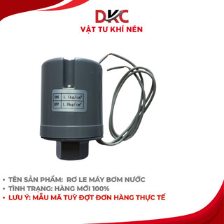 Rơ le áp suất máy bơm nước - Công tắc áp suất máy bơm nước