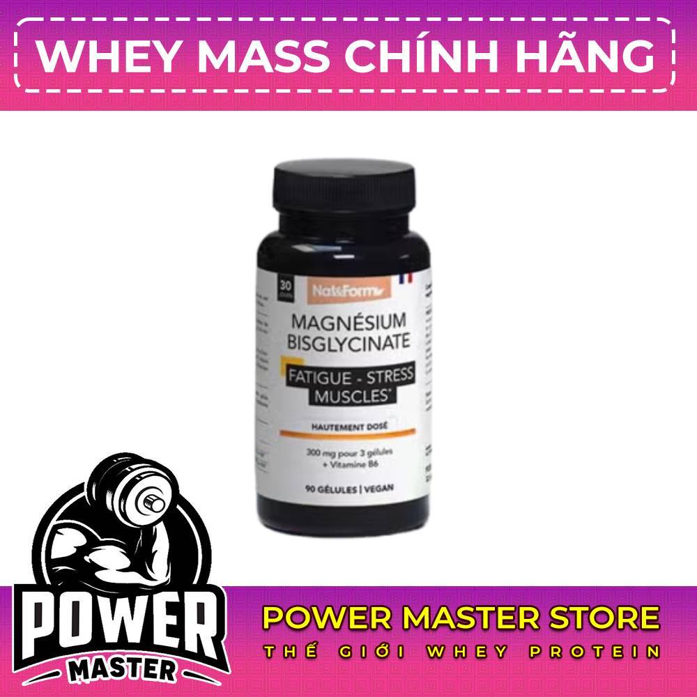 Nat&Form Magnesium Bisglycinate – Bổ Sung Magie Hàng Ngày