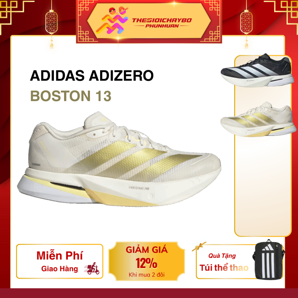 Adidas Adizero Boston 13 - Giày Chạy Bộ Adidas Nam Nữ Chính Hãng