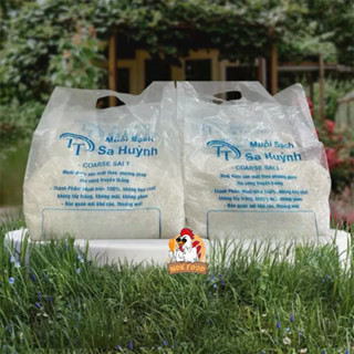 Muối hột Sa Huỳnh Quảng Ngãi ,muối biển sạch nguyên bản không chất bảo quản ,túi 900gram chất lượng loại 1