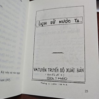 Sách - Lịch sử nước ta