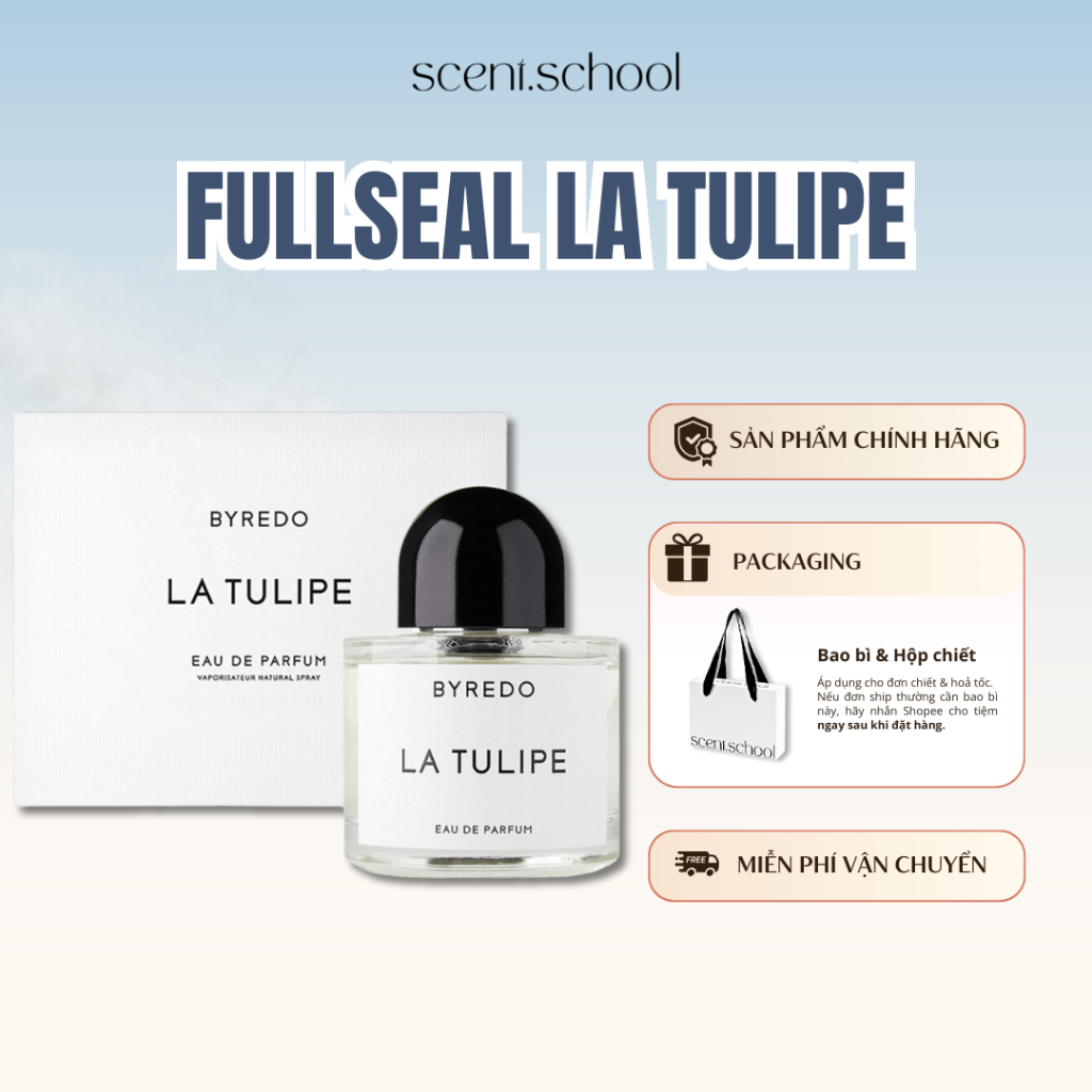 Nước hoa Fullseal Byredo La Tulipe | Nước hoa Nữ | Scent.school perfume