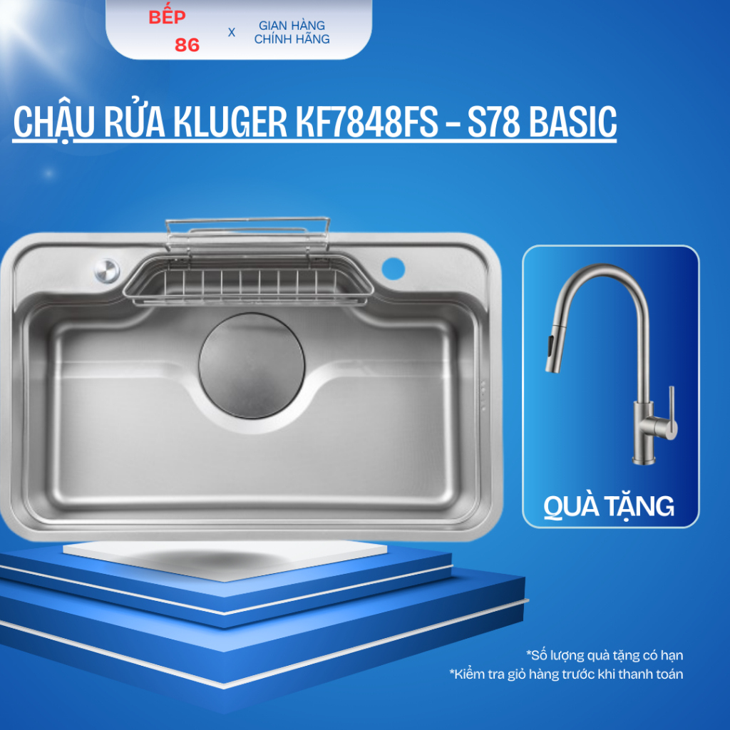 Chậu rửa bát Kluger KF7848FS – S78 plus