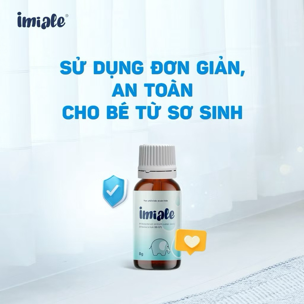 MEN VI SINH IMIALE BỔ SUNG LỢI KHUẨN TĂNG CƯỜNG TIÊU HÓA | NHẬP KHẨU CHÍNH HÃNG ĐAN MẠCH