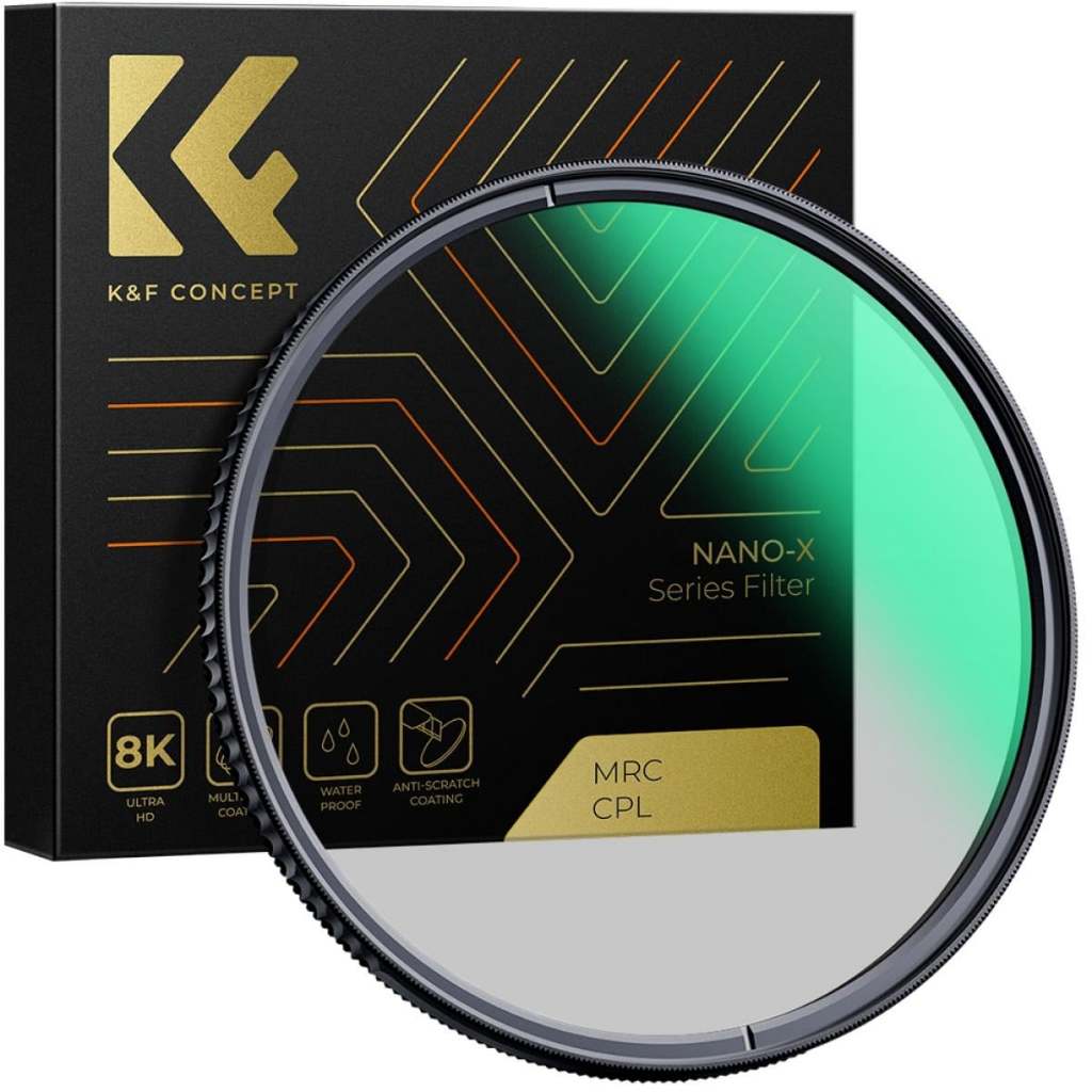 Kính lọc Filter K&F Concept Nano-X CPL 8K