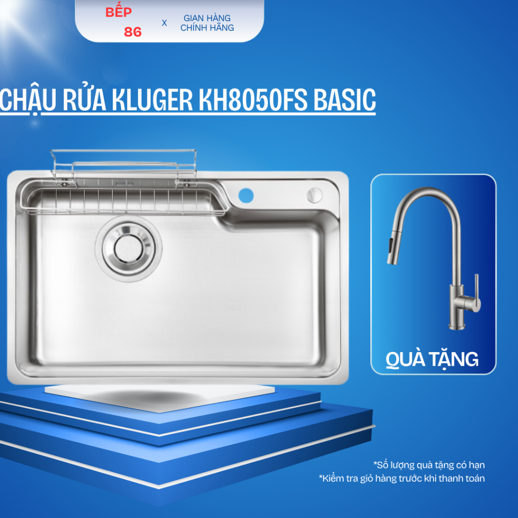 Chậu rửa bát Kluger KH8050FS Plus