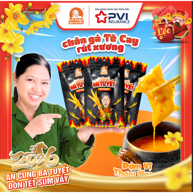 Chân Gà Không Xương -  ĂN CÙNG BÀ TUYẾT M11