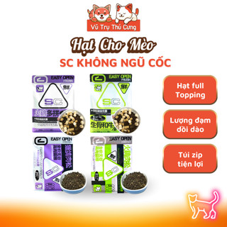 Hạt Cho Mèo SC Đạm Cao, Không Độn Ngũ Cốc