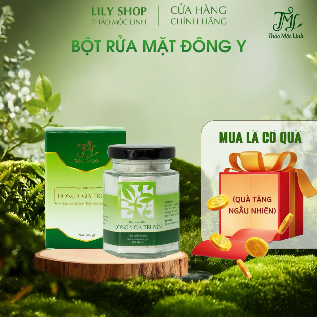 Bột rửa mặt Thảo Mộc Linh