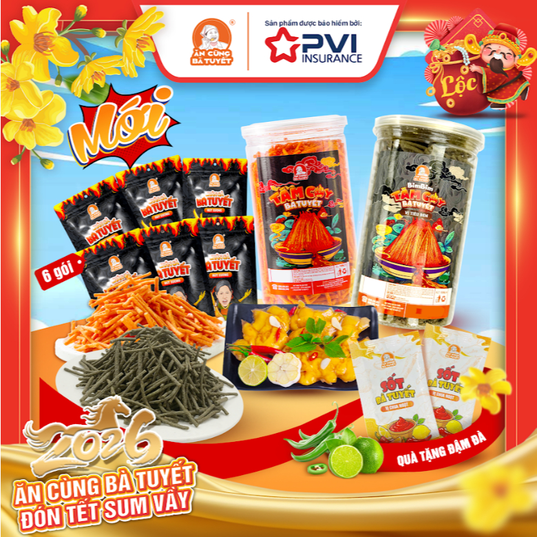 TĂM CAY TIÊU ĐEN - ĂN CÙNG BÀ TUYẾT M84