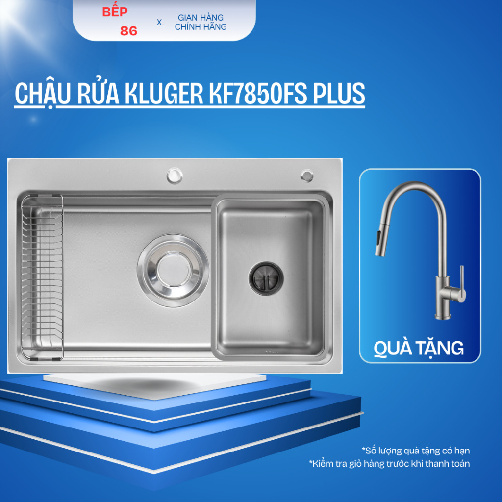 Chậu rửa bát Kluger KF7850FS Plus