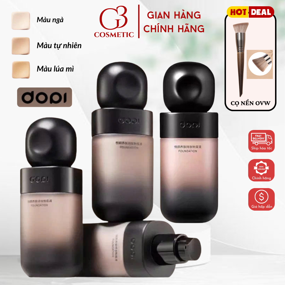 [DOPI CHÍNH HÃNG] Kem Nền DOPI 35ml Kiểm soát dầu lâu trôi không thấm nước 24h Liquid Foundation G3C