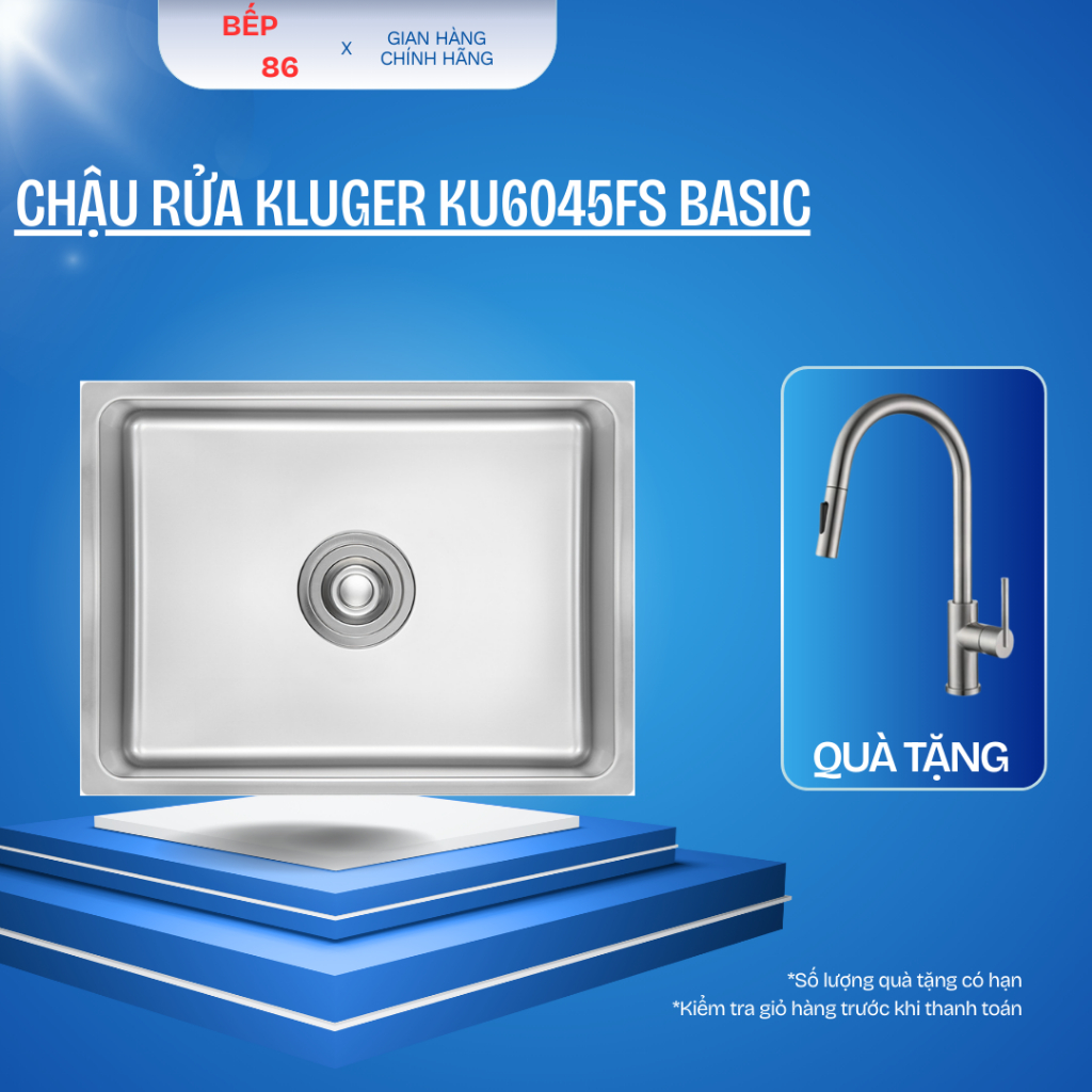 Chậu rửa bát Kluger KU6045FS Basic