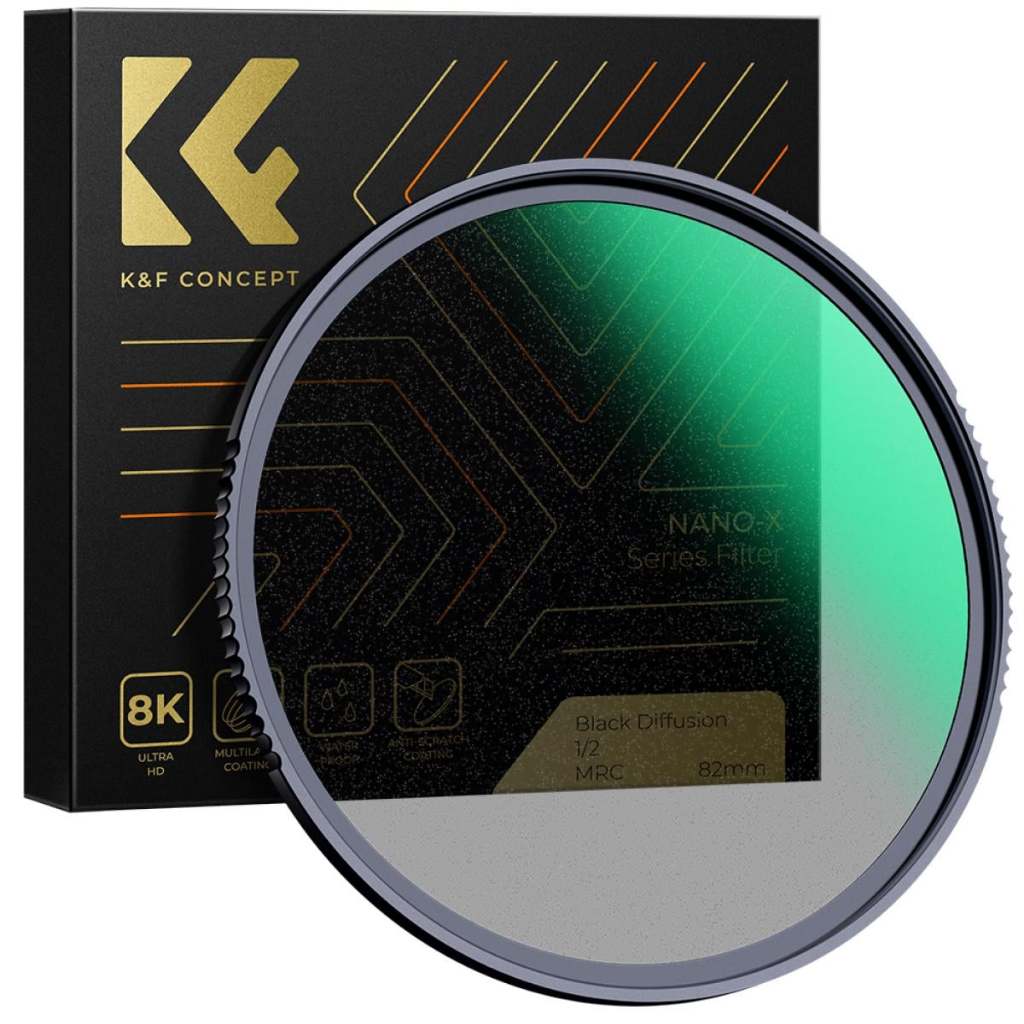 Kính lọc Filter K&F Concept Nano-X Black Mist 1/2 (79% Transmittance)