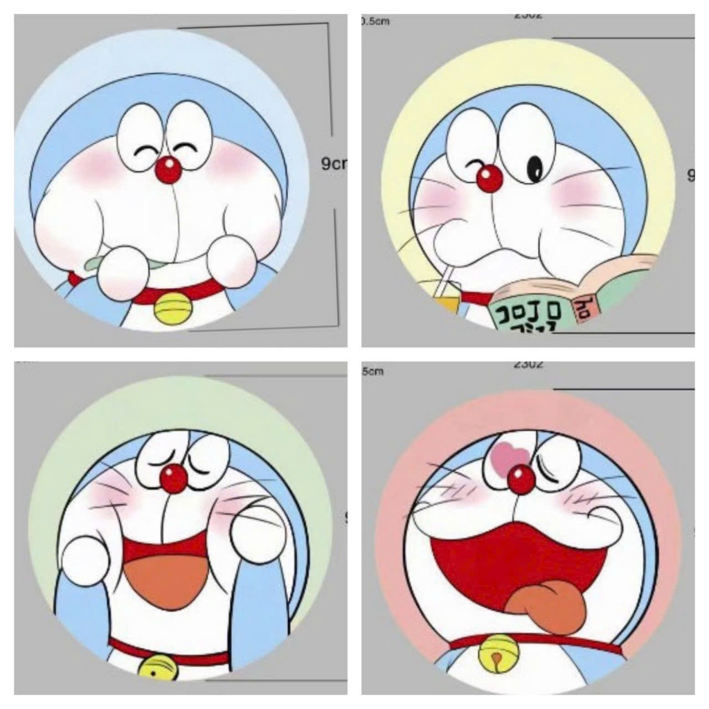 Màng dập ly nhựa 500ml 700ml, cuộn keo ép ly nhựa MẪU CUTE, cuộn màng ép ly trà sữa hiệu HS NEW cam 