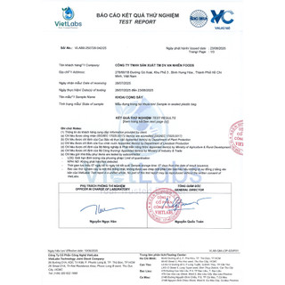 Khoai lang vàng cọng sấy giòn [Có hồ sơ công bố- hóa đơn VAT]
