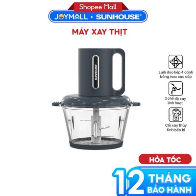 Máy Xay Thịt Sunhouse SHD5403 300W - 1.8L, Hàng Chính Hãng, Đa Chức Năng - JoyMall