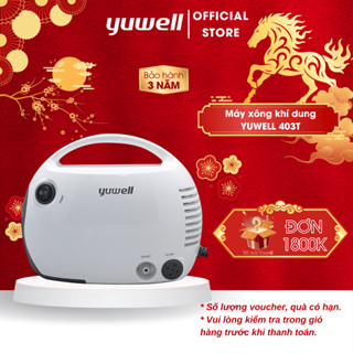 Máy Xông Khí Dung Nén Khí YUWELL 403T Xông Mũi Họng Hiệu Quả - Bảo Hành 2 Năm - Nhập Khẩu Chính Hãng