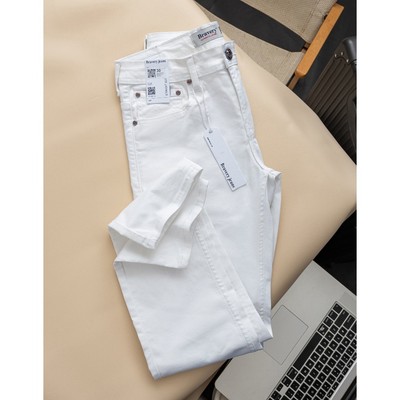 Quần jean dài Bravery chất liệu cotton thun co giãn form ống đứng - năng động - thoải mái - V2