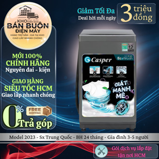 WT-85NG1 Máy giặt Casper 8.5 kg WT-85NG1 tính năng sấy khô lồng giặt WT-85NG1