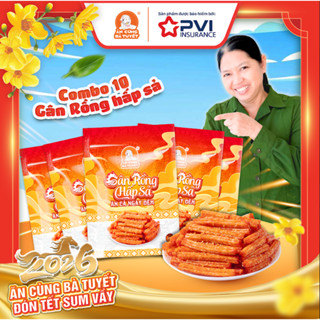 Combo 5 - 10 snack Gân Rồng Hấp Sả - ĂN CÙNG BÀ TUYẾT M4