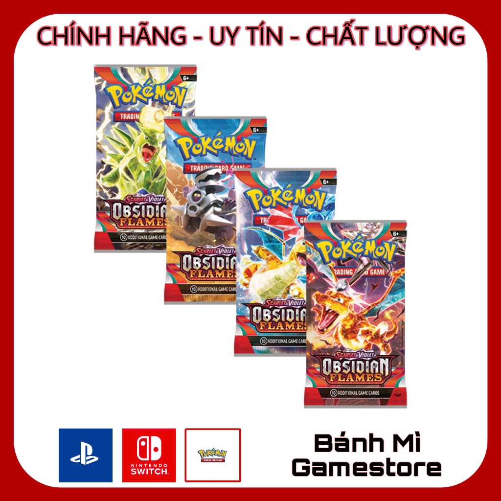 Pokemon TCG: Scarlet & Violet - Obsidian Flames Booster Pack