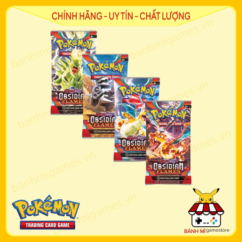Pokemon TCG: Scarlet & Violet - Obsidian Flames Booster Pack