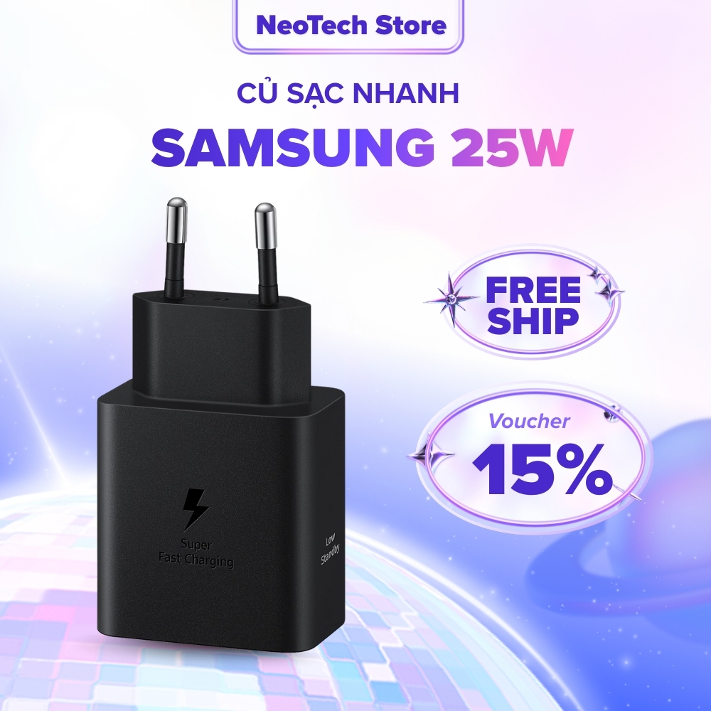 Sạc Nhanh Samsung Chính Hãng 25W Nguyên Hộp