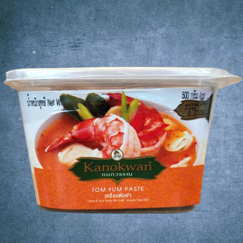 KANOKWAN << Hộp TOMYUM 500g >> SỐT GIA VỊ TOM-YUM [THAILAND] Tom Yum Paste (HALAL)